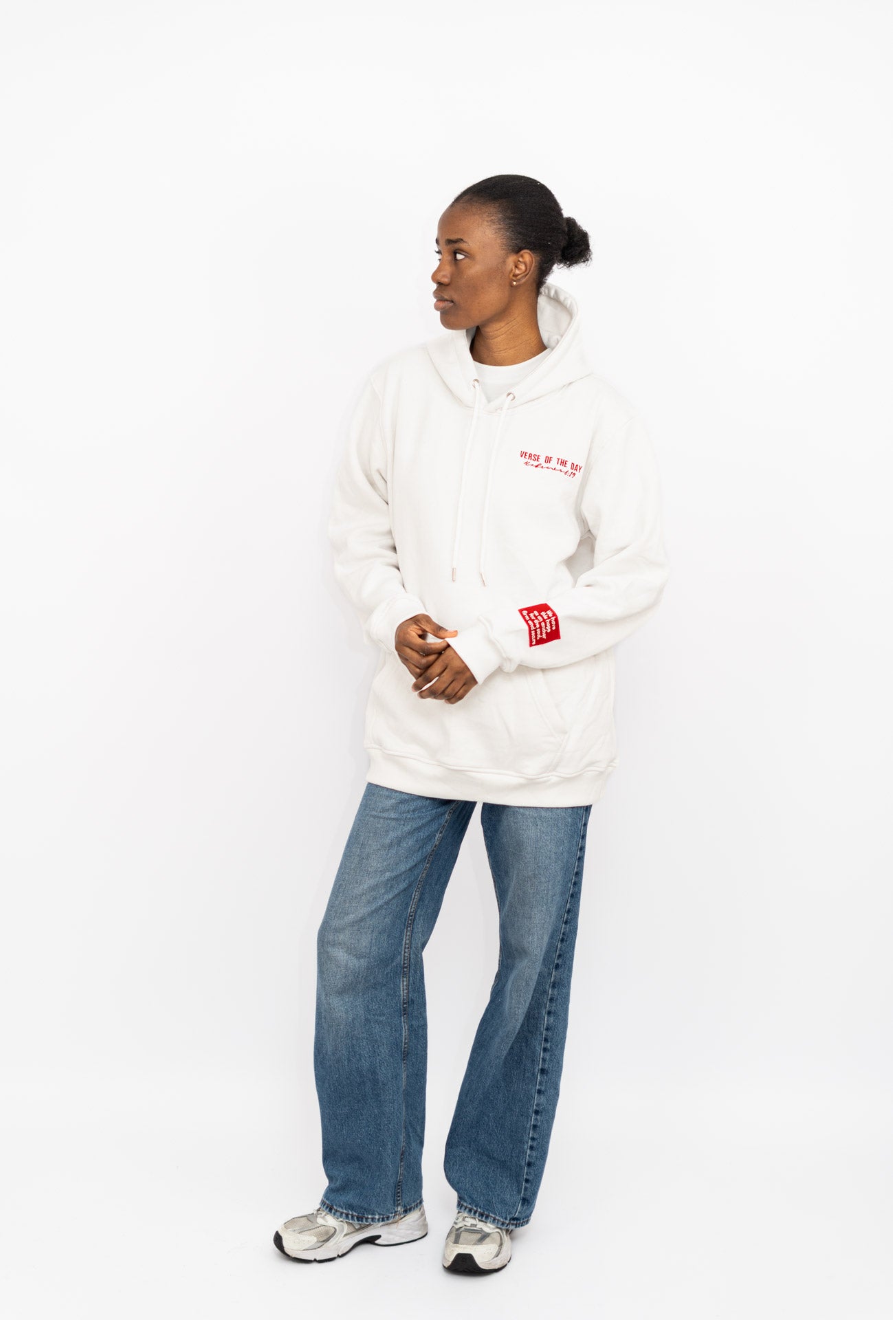 Anchored Hope Hoodie - White