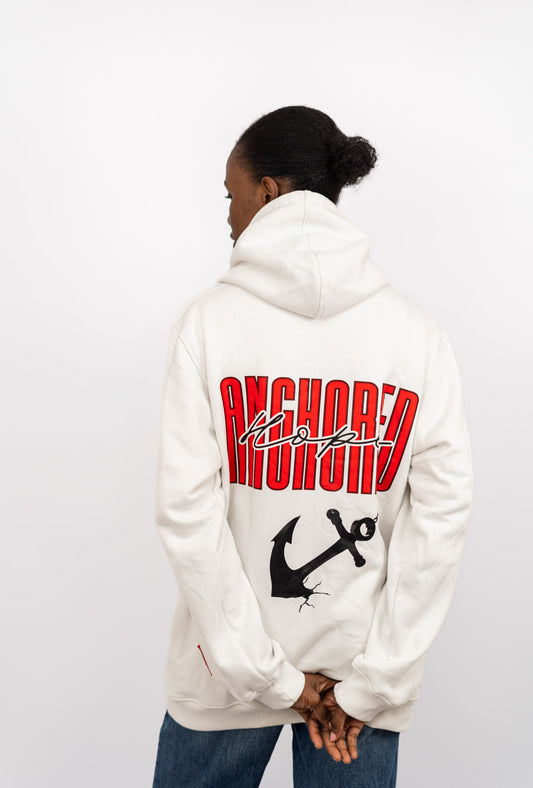 Anchored Hope Hoodie - White