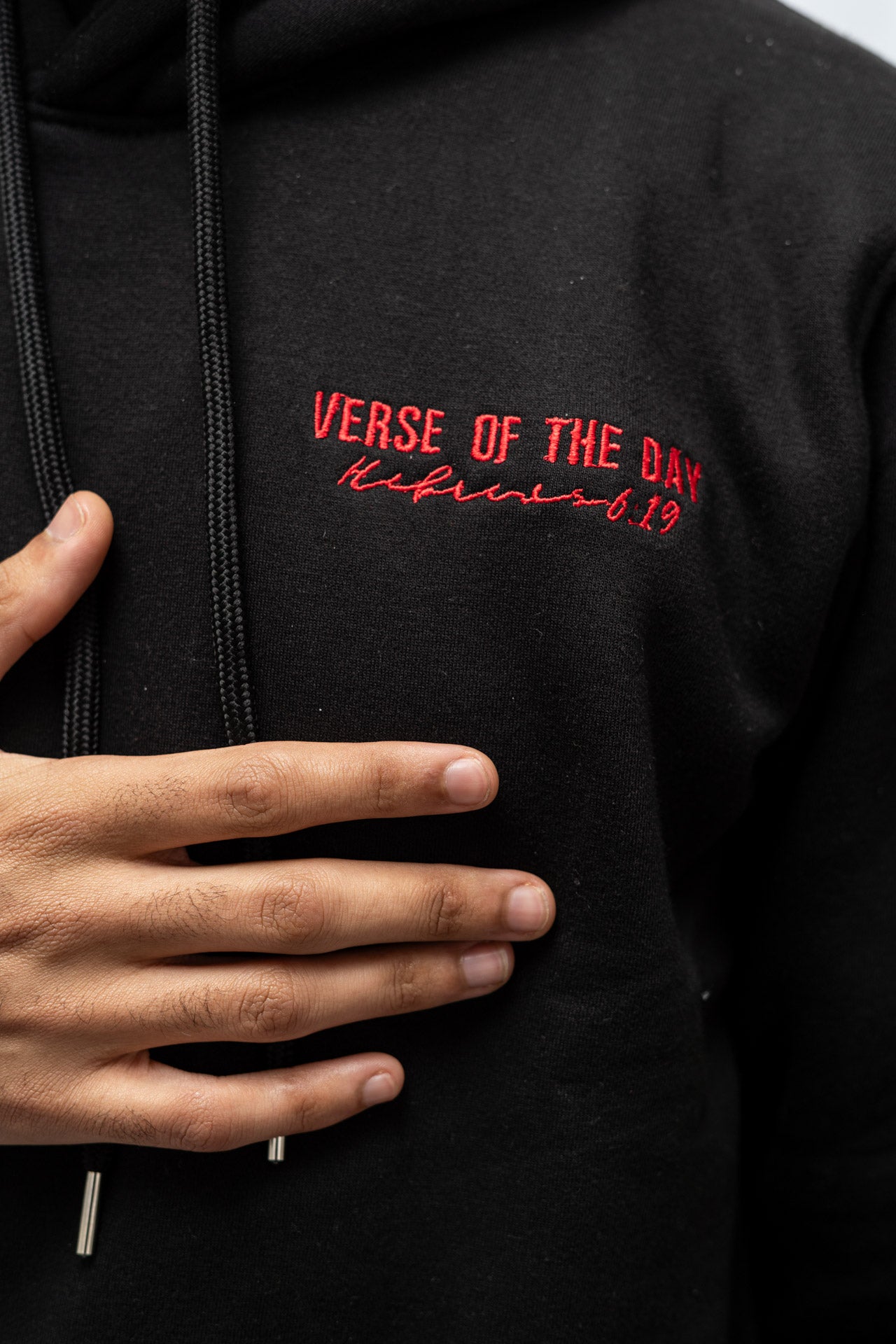 Anchored Hope Hoodie - Black