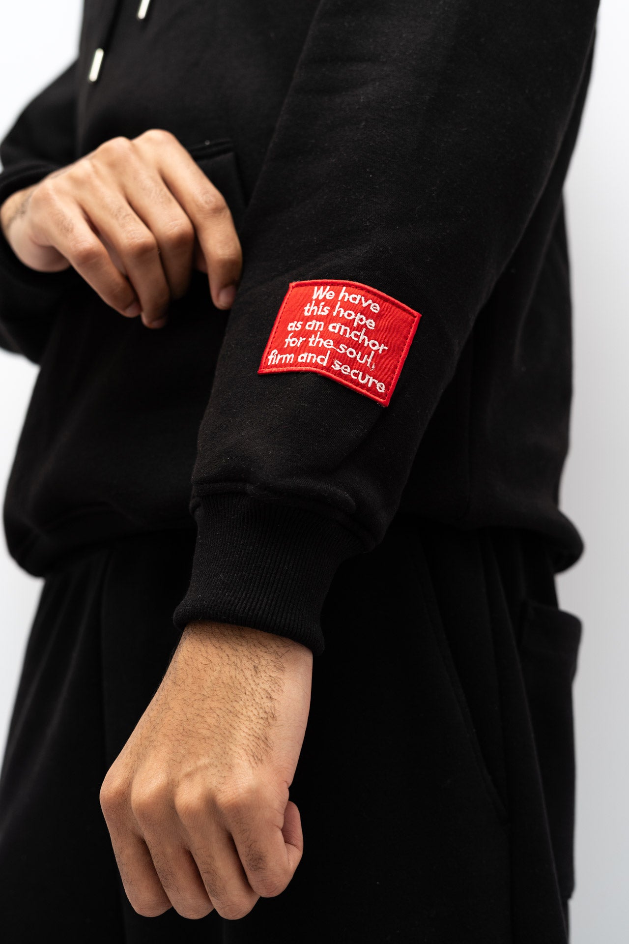 Anchored Hope Hoodie - Black