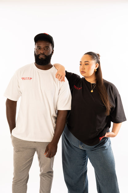 Anchored Hope Oversized T-Shirt - White