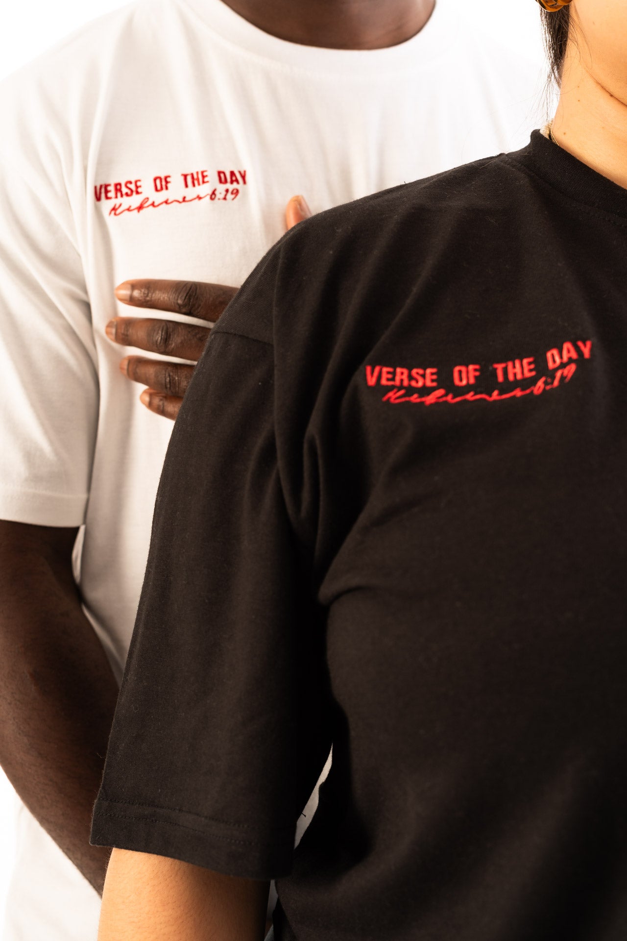 Anchored Hope Oversized T-Shirt - White