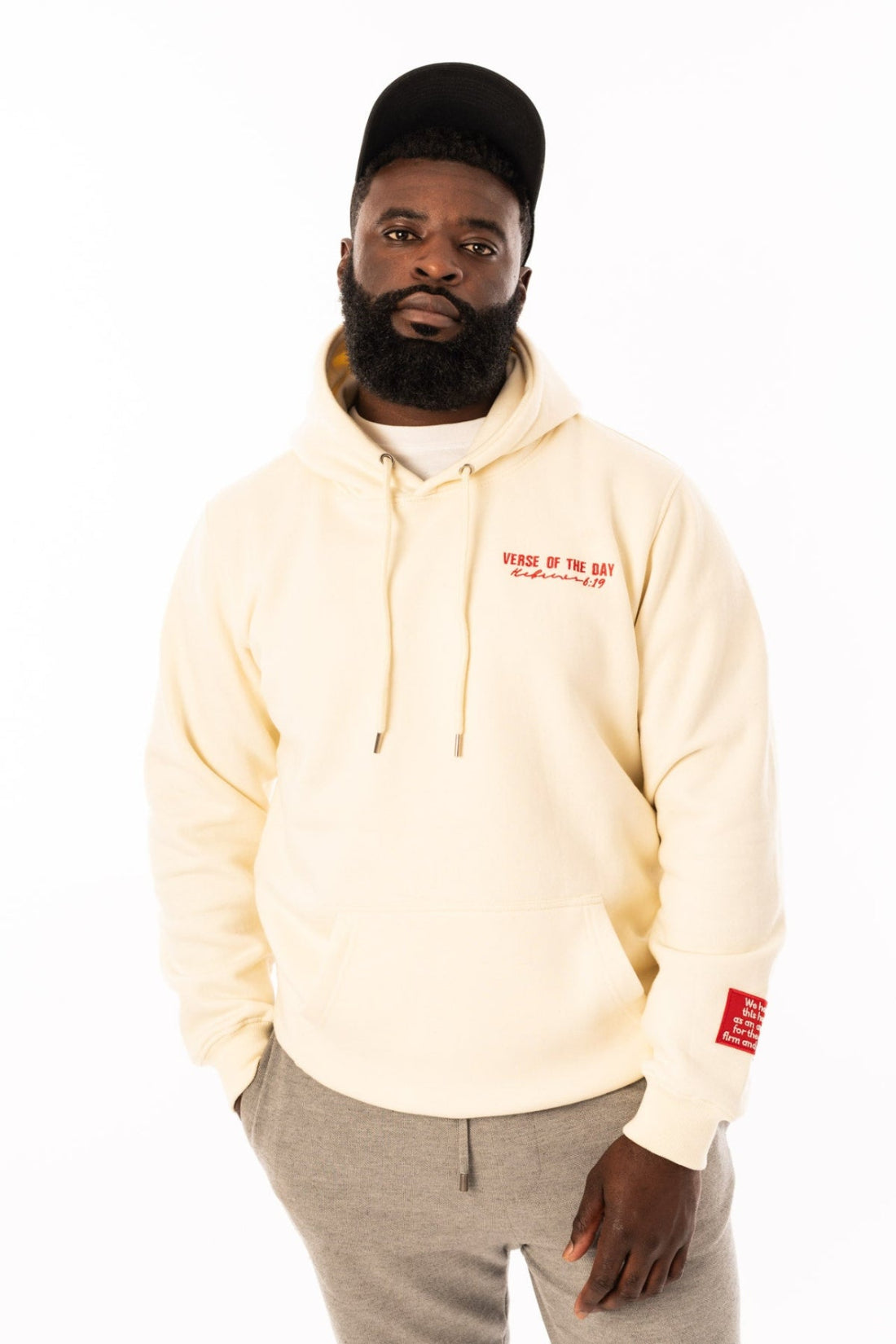 Anchored Hope Hoodie - Oyster