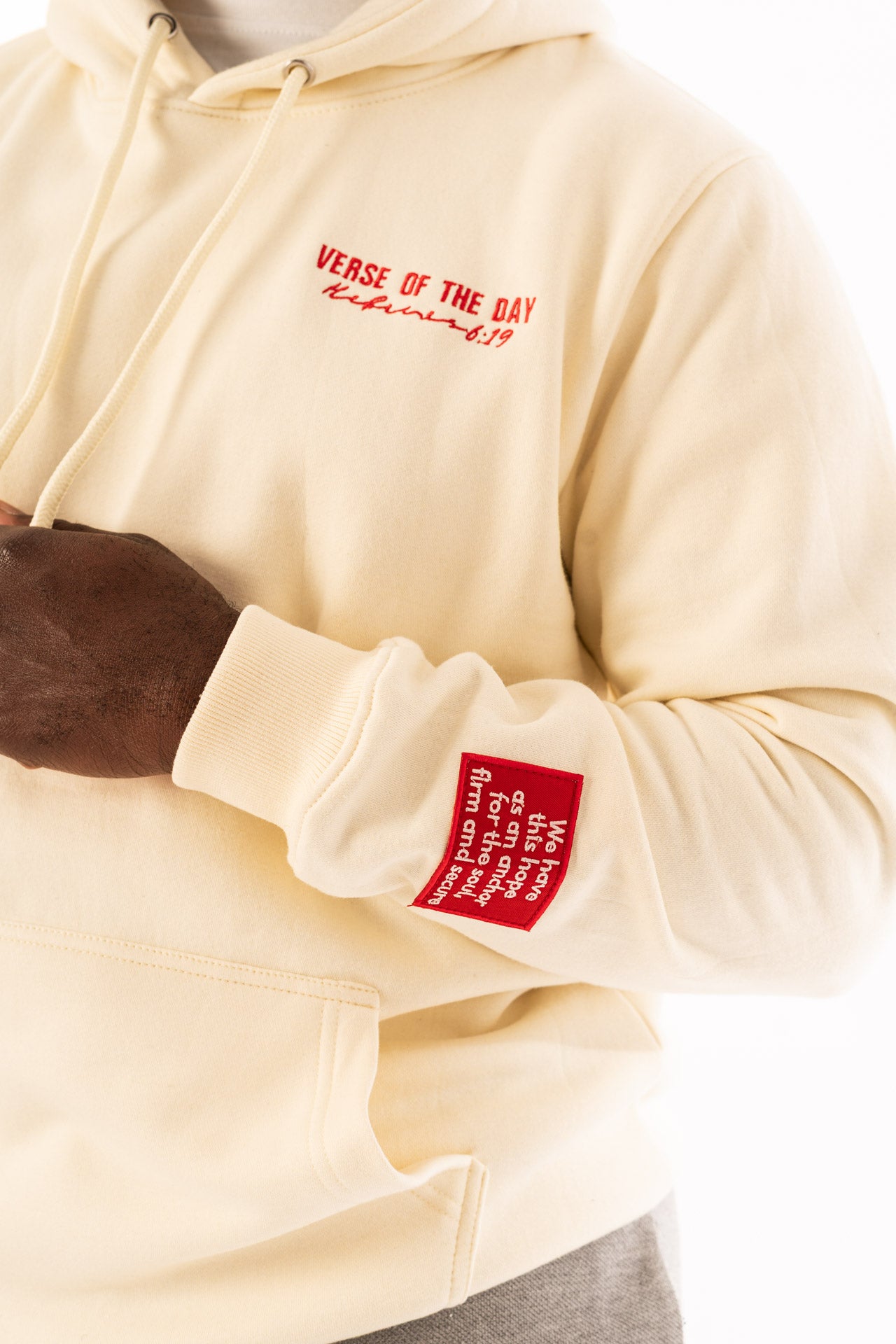 Anchored Hope Hoodie - Oyster