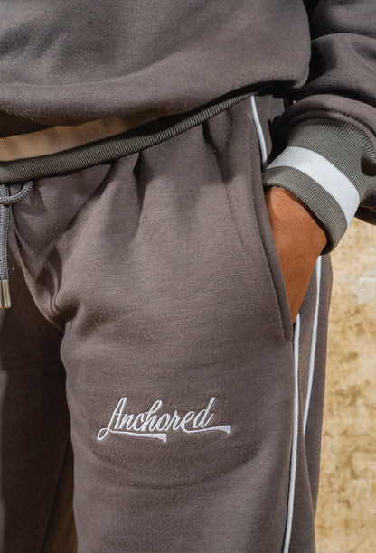 Anchored relaxed fit joggers - Grey